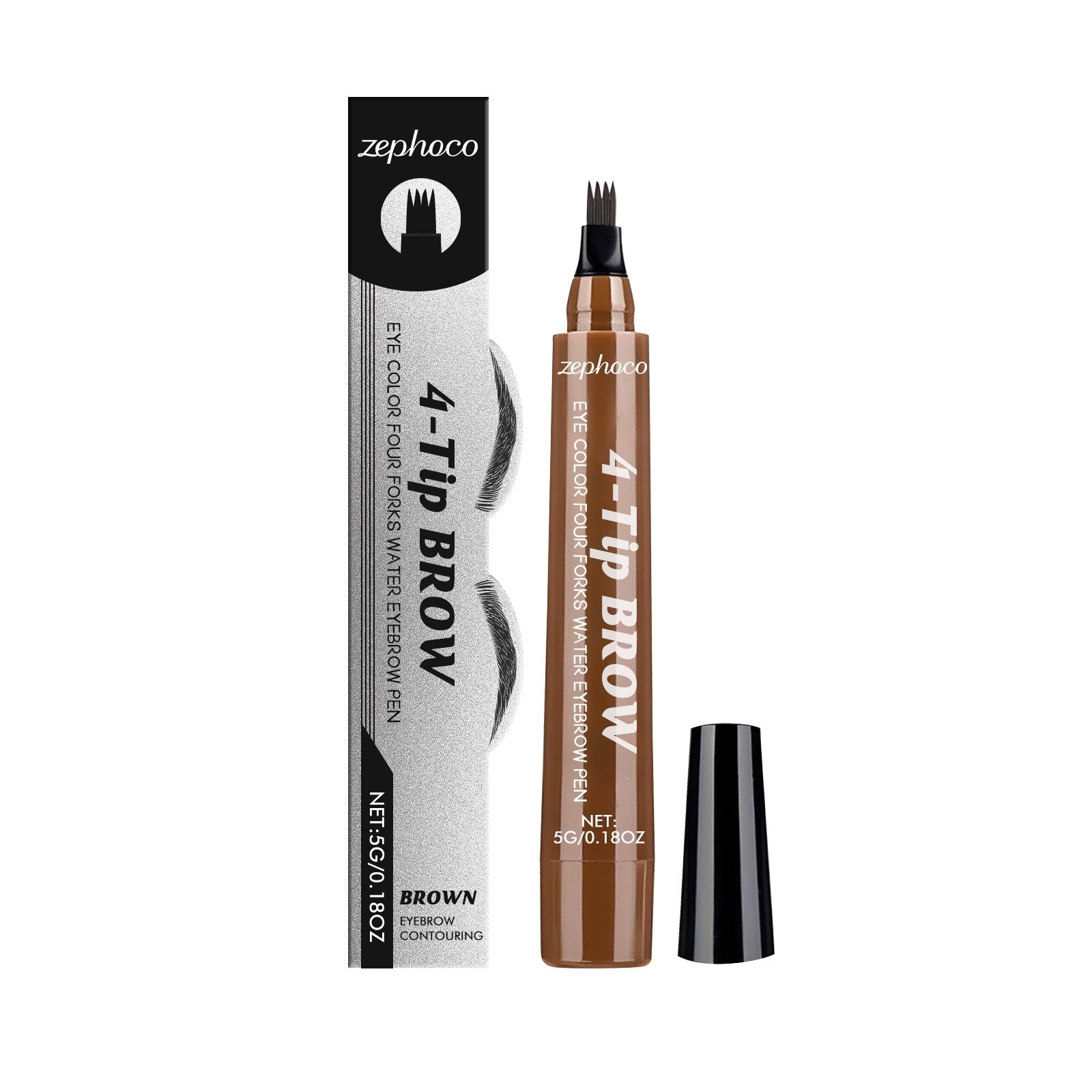 Eye Color Four Forks Water Eyebrow Pen - LuxeBloom