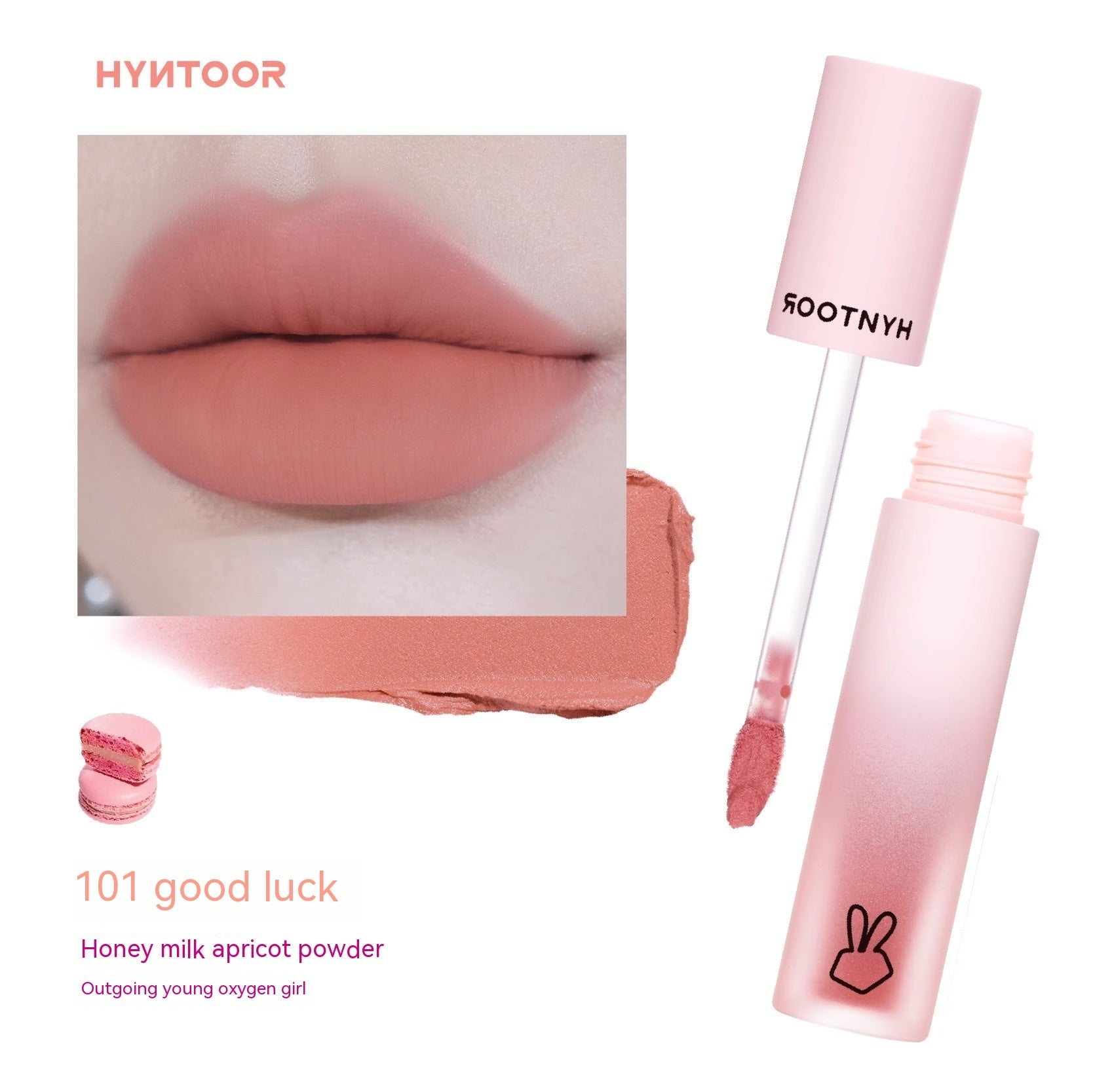Lip Mud Macaron Reverse Lip Mud Air Milk Mist Lip Lacquer - LuxeBloom
