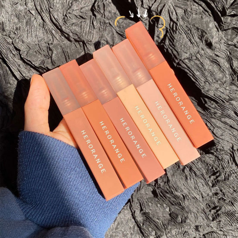 Tint Diary Lip Clay Student's Small Square Tube Lip Glaze - LuxeBloom