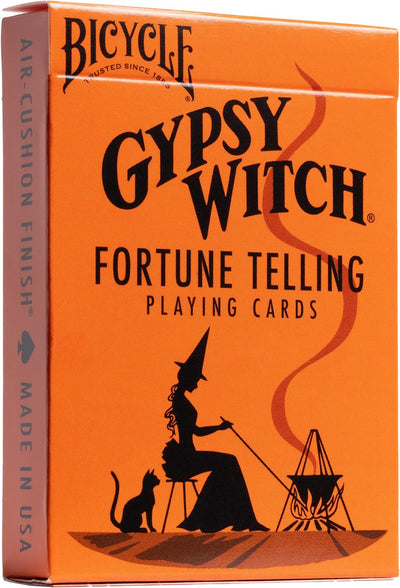 Gypsy Witch Fortune Telling Playing Cards, 52 Playing Card Deck, Play Card Games and Tarot Reading Magic