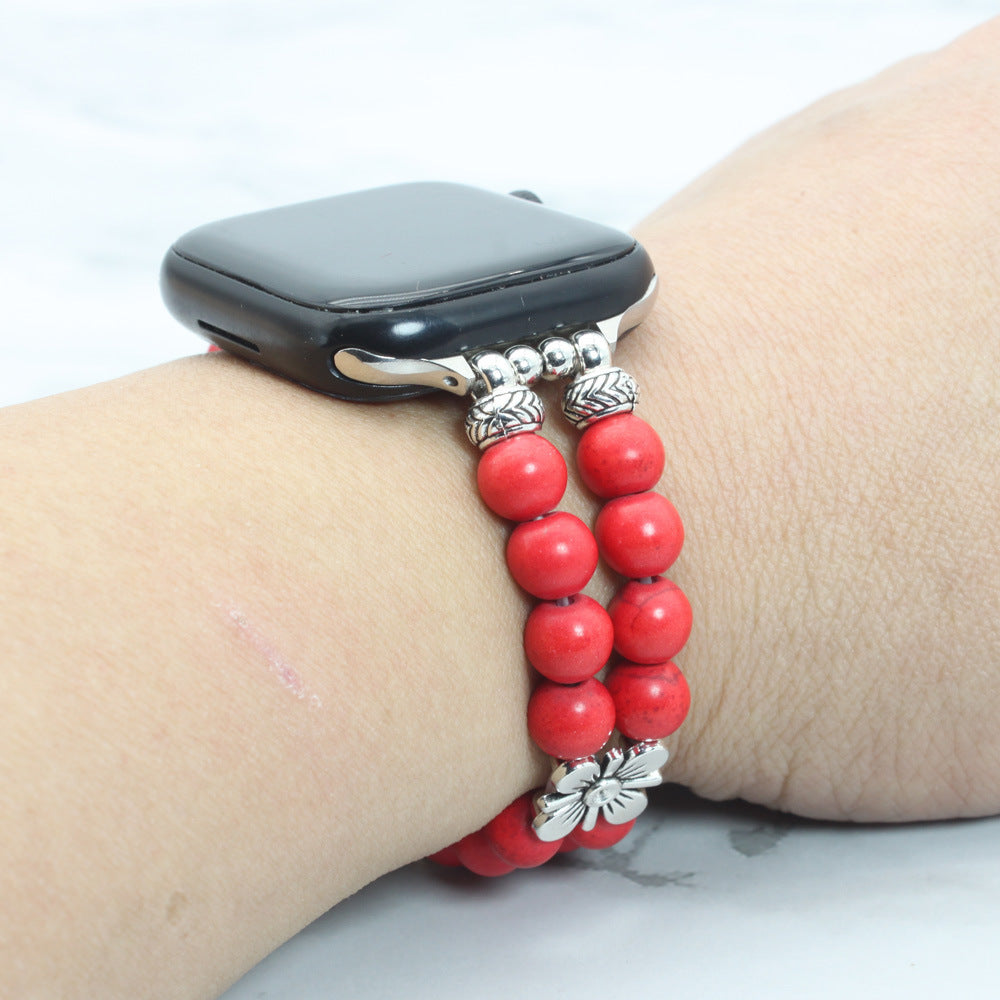 Watch Beads String Watch Bracelet - LuxeBloom