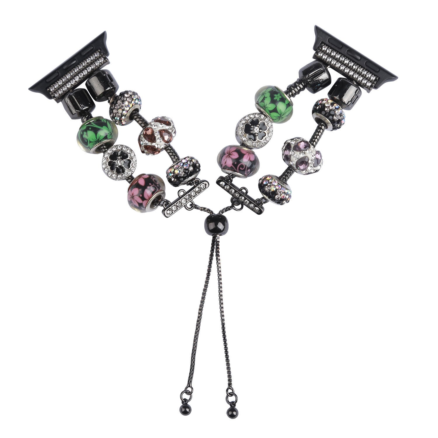 Adjustable handmade jewelry watchband - LuxeBloom