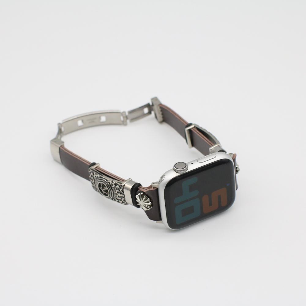 Watch Wrist Band Retro DIY Embossed Watch Band - LuxeBloom