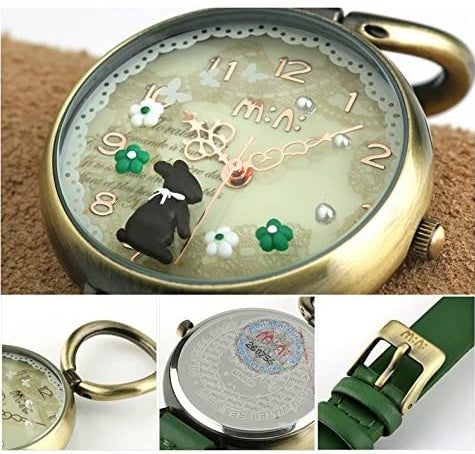 Bunny rabbit leather strap - LuxeBloom