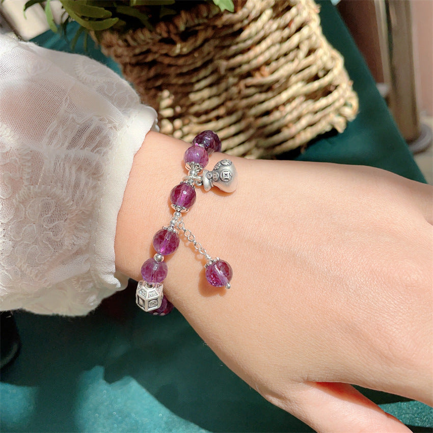 Lucky Beads Lucky Bag Vintage Bracelet Women - LuxeBloom