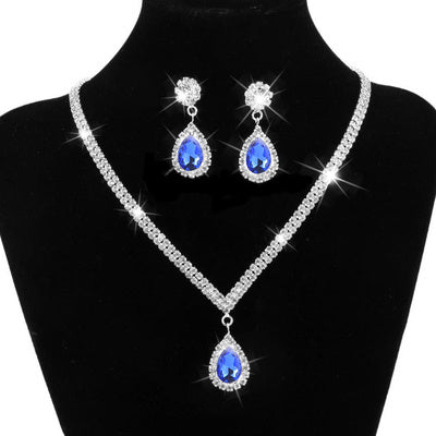 Bridal jewelry set - LuxeBloom