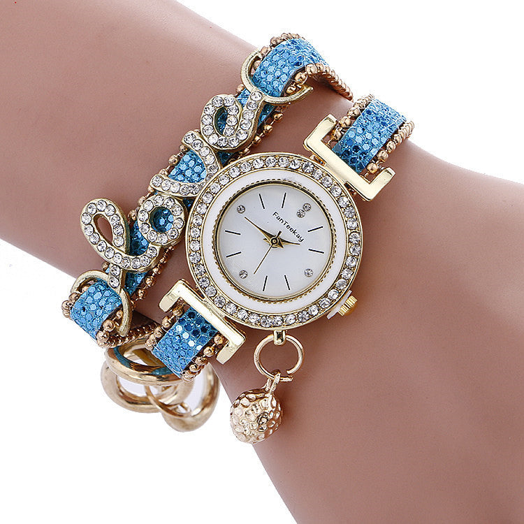 Bracelet watch sequin bracelet watch - LuxeBloom