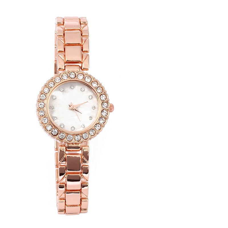 Women's Casual Diamond Quartz Bracelet Watch - LuxeBloom