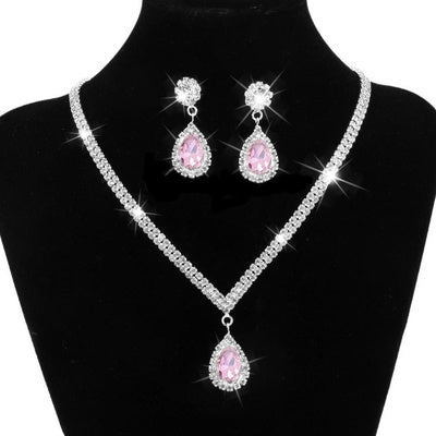 Bridal jewelry set - LuxeBloom
