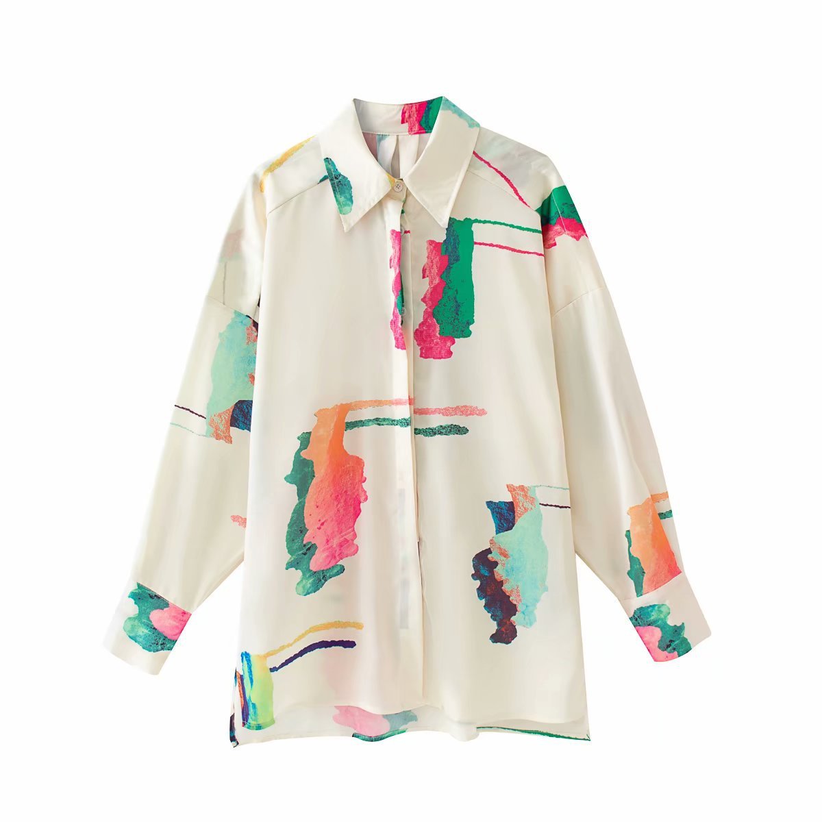 Women's loose shirt tops - LuxeBloom