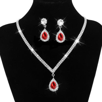 Bridal jewelry set - LuxeBloom