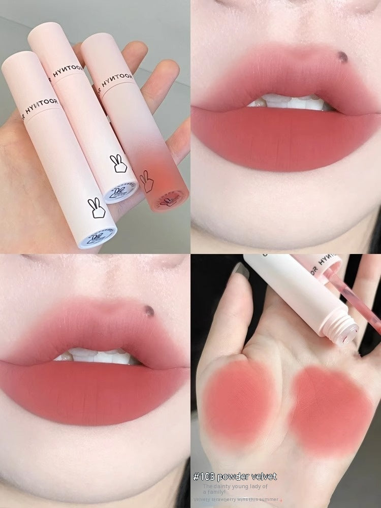Lip Mud Macaron Reverse Lip Mud Air Milk Mist Lip Lacquer - LuxeBloom