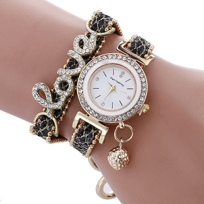 Bracelet watch sequin bracelet watch