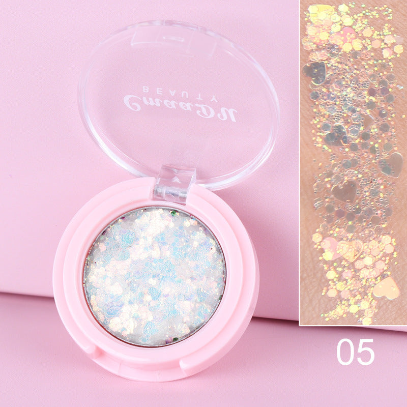 Monochrome Glitter Powder Sequin Eyeshadow - LuxeBloom