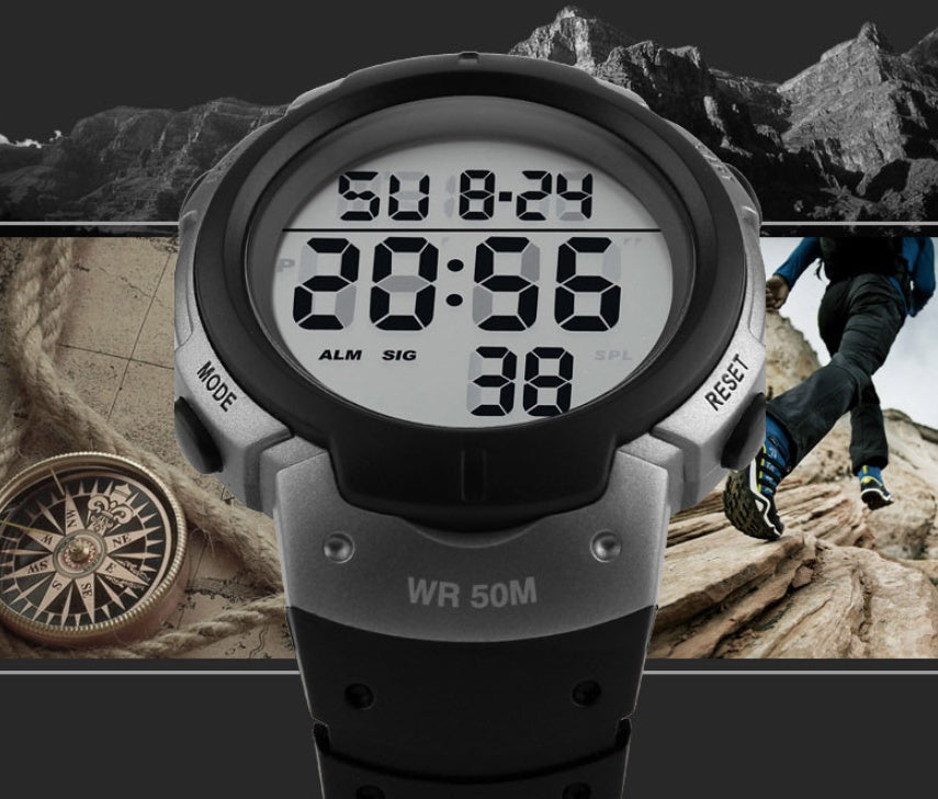 Fashion Waterproof Outdoor Sports Men's Wrist Watch