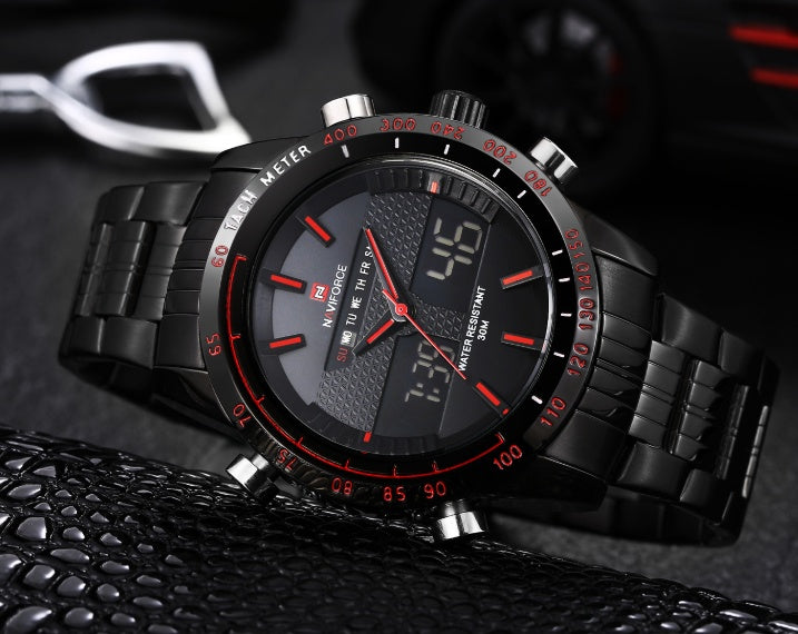 Kairos: Naviforce Mens Sports Wrist Watch - LuxeBloom