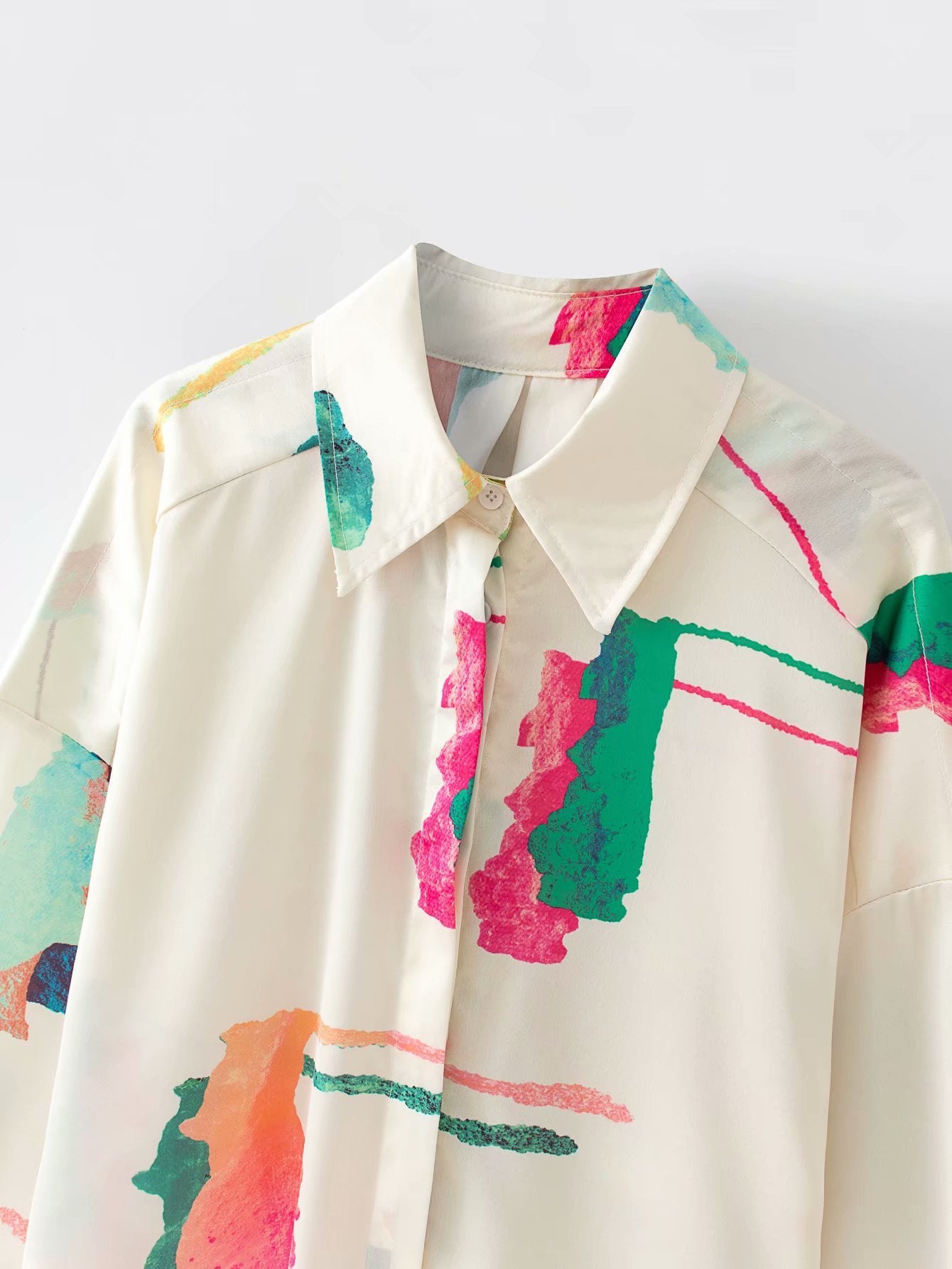 Women's loose shirt tops - LuxeBloom