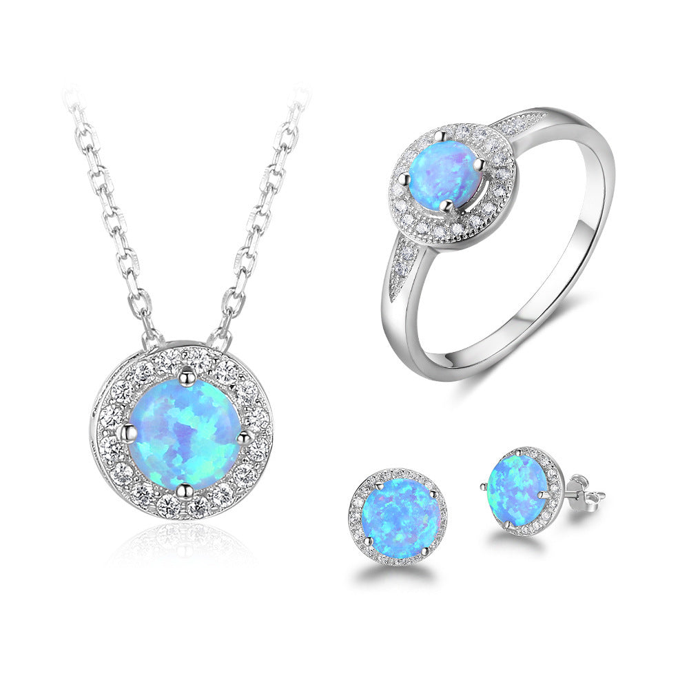 925 silver jewelry set - LuxeBloom