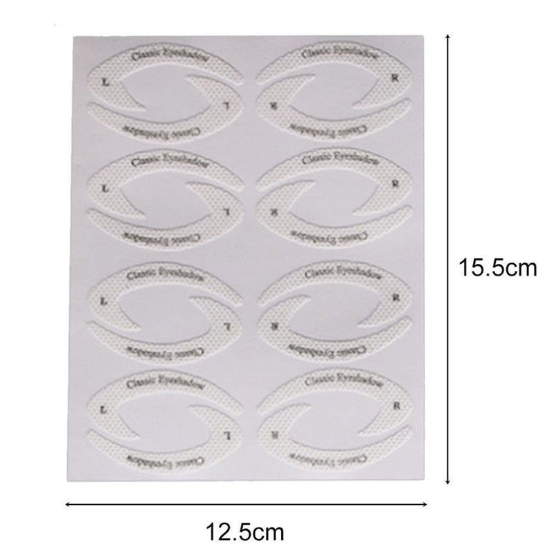 New Eyeshadow Eyeliner Makeup Template Sticker - LuxeBloom