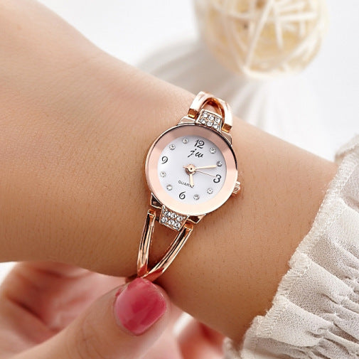 Steel belt ladies bracelet watch - LuxeBloom