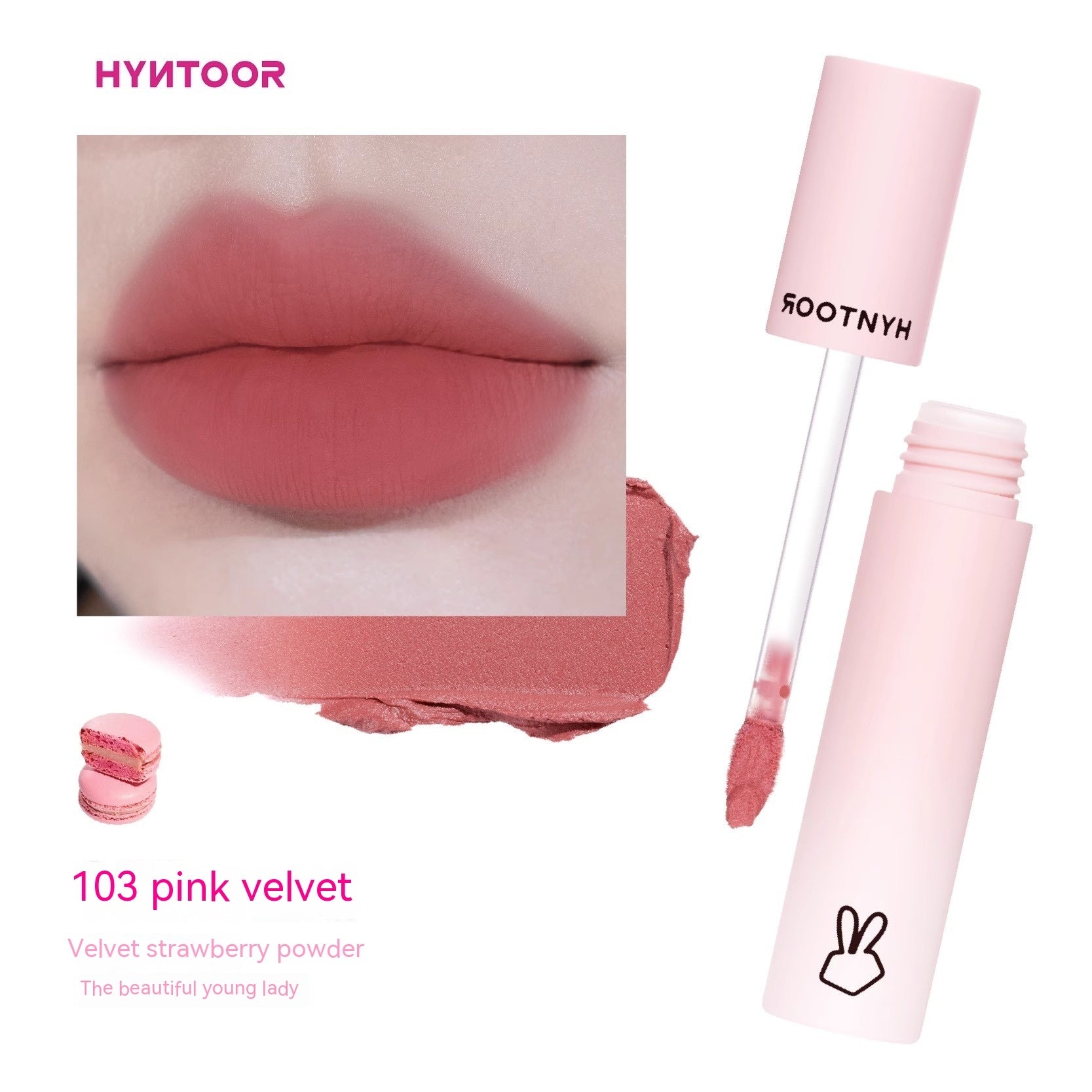 Lip Mud Macaron Reverse Lip Mud Air Milk Mist Lip Lacquer - LuxeBloom
