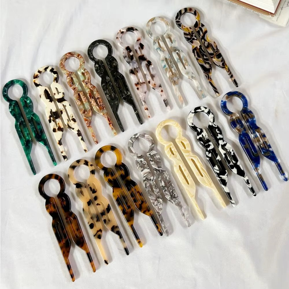 Elevate Your Hairstyle with Our Fashionable U-Shaped Hair Sticks!