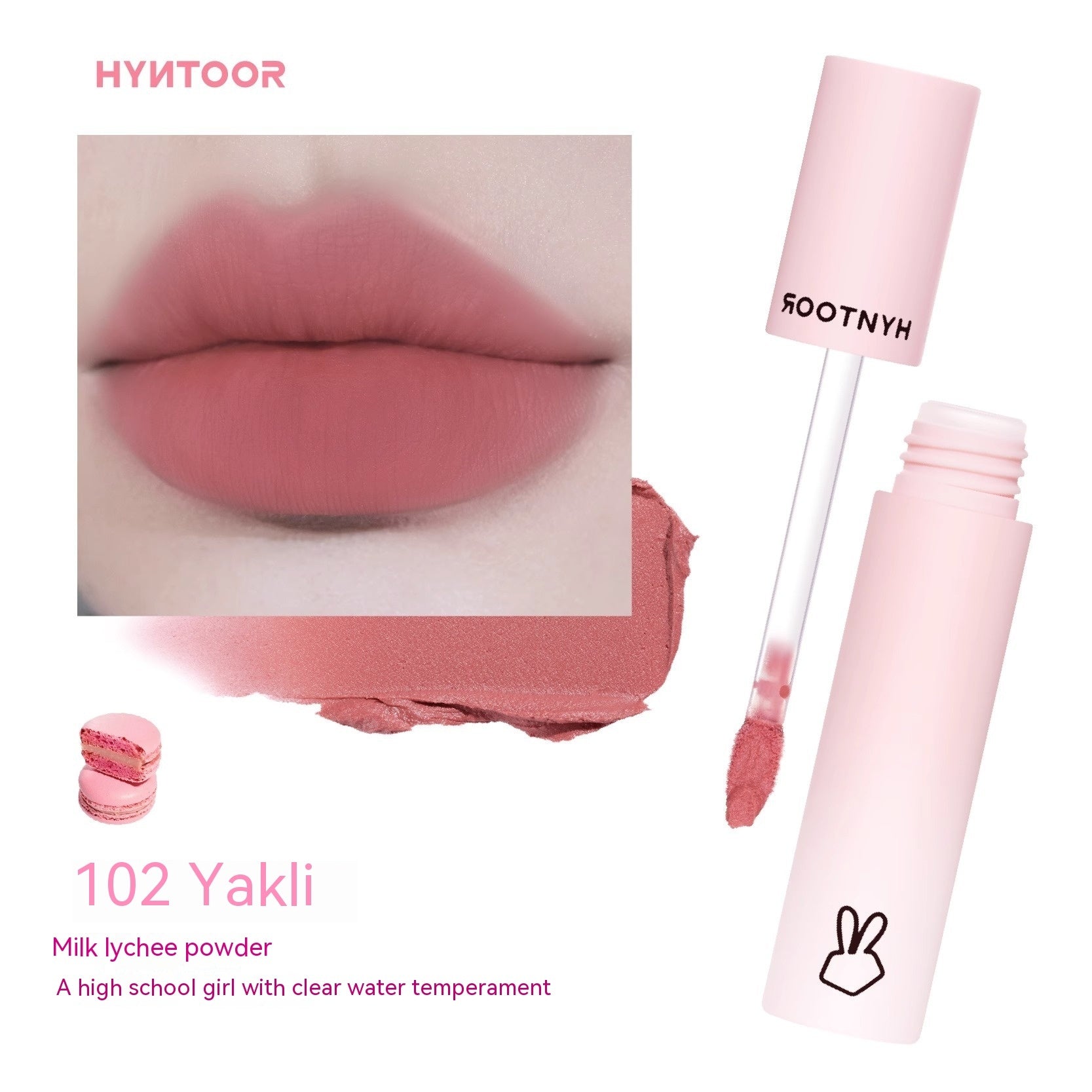 Lip Mud Macaron Reverse Lip Mud Air Milk Mist Lip Lacquer - LuxeBloom